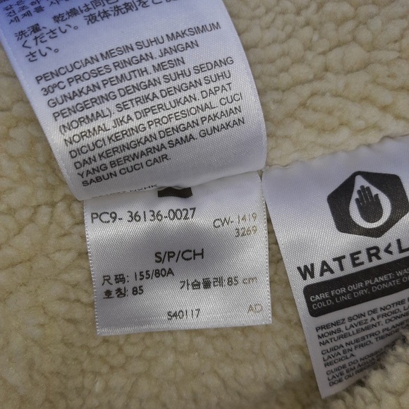 LEVI’S Original Trucker Sherpa Jacket Size Small Like New - Levi’s Premium Line - Picture 8 of 14